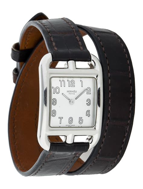 hermes cape cod double tour watch|hermes cape cod watch strap.